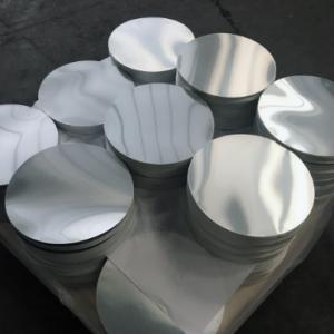China Smooth Bright Surface Aluminum Disk Blanks / Round Aluminum Blanks ISO9001 wholesale