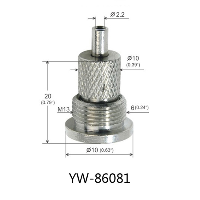 China Wall Mounting Fixture Safety Cap Wire Gripper With Long Screw Use YW86080 wholesale