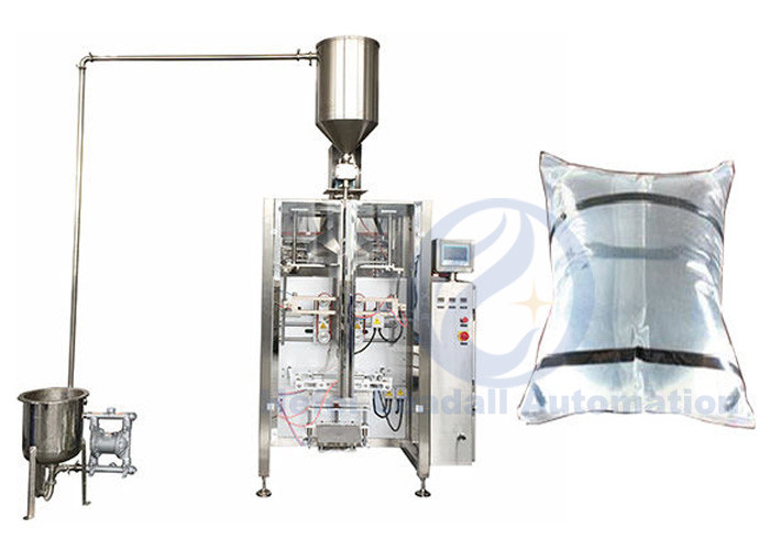 China 200-1000ml Vertical Form Fill Seal Machine High Efficiency With Rotary Pump Filler wholesale