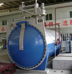 China Automatic Glass Industrial Autoclave With Hydraulic Pressure Opening Door wholesale