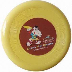 China 8-inch Flying Disc/Frisbee, Made of Plastic, Suitable for Promotional Gift Purposes wholesale