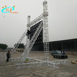 China Hanging LED Screen Lighting Aluminium Goal Post Truss wholesale