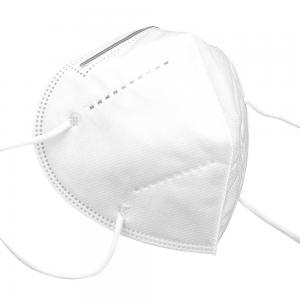 China 4 Ply Disposable Protective KN95 Respirator Mask Melt Blown Fabric Material wholesale