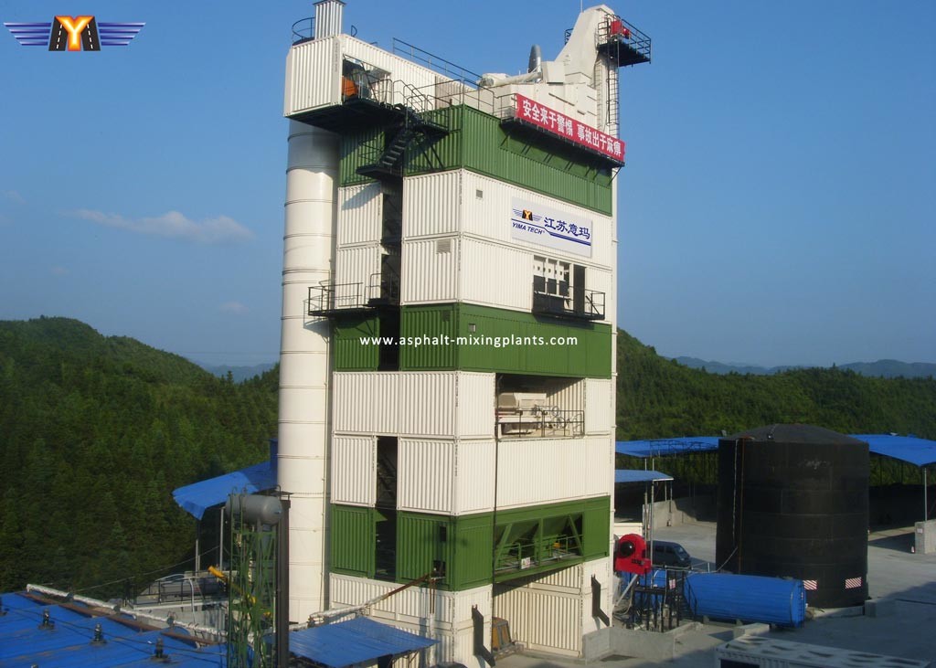 China Highway 320T/H Asphalt Batch Mixing Plant Airport And Bridge wholesale