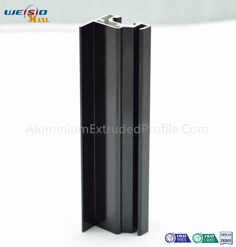 China Black Color Chemical Polishing Aluminum For Windows Frame , 0.6mm - 1.2mm Thickness wholesale