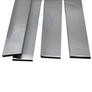 China Hot Rolled Thick 4mm SS Square Rod 304 Stainless Steel Flat Bar wholesale
