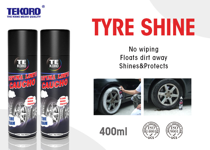 China Tyre Shine Spray / Car Care Spray For Providing UV And Tyre Sidewalls Protection wholesale
