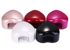 China Battery Power Mini Fan Nail Dryer , Automatic Induction Touch Control Uv Led Nail Lamp wholesale