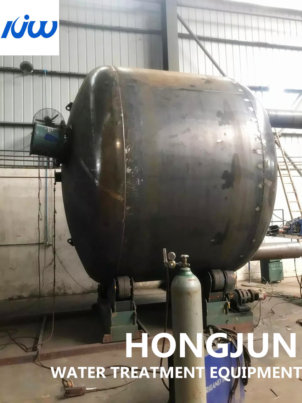 China A3 Carbon steel Water Treatment Tank Quartz Sand Multi Media Filter wholesale
