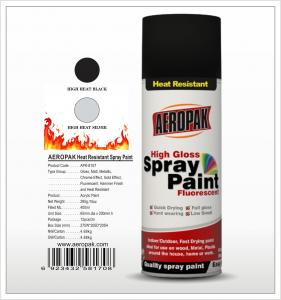 China Aeropak  aerosol can 400ml 10oz Heat Resistant spray paint with all colors wholesale