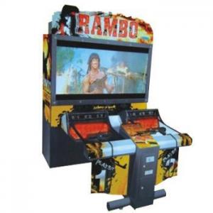 China Acrylic 55 LCD Rambo Simulator Arcade Game Machine wholesale