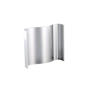 China Cnc Machined Silver Bright 6063 Polished Aluminium Profile wholesale