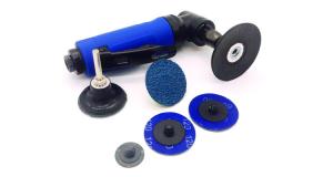 China Blue 3m Twist Lock Sanding Disc Equipped An Active Grinding Prevents Loading wholesale