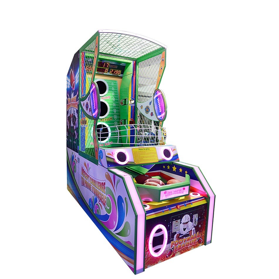 China Rugby Football League Basketball Shooting Game Machine For Supermarket wholesale