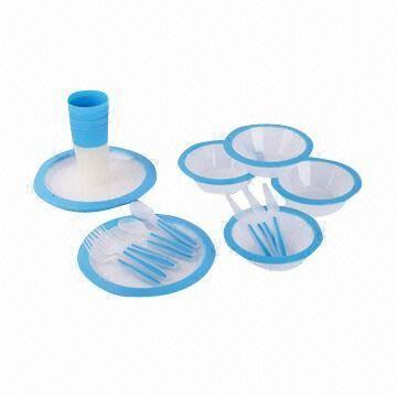 China 14/20/24/26/30/53 Pieces Picnic Set, Made of PP, Available in Various Sizes and Colors wholesale
