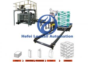 China Animal Feed Automatic Palletizer Machine , Automatic Palletizing System wholesale