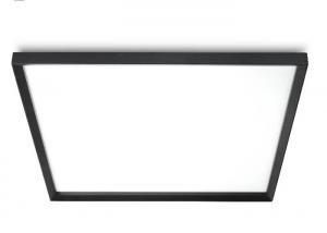 China Black Surface Mounted Led Panel Light 48w 4800lm Waterproof 60cm For Office wholesale
