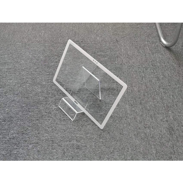 China Custom White Rectangle Highly Transparent and Ultra-Thin Anti-Shock Cover Glass for Phone Tablet TV wholesale