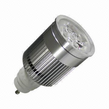 China GU10 LED Bulb with 100 to 240V Input Voltage and 6W Power, No UV/IR Radiation, CE/RoHS-marked wholesale