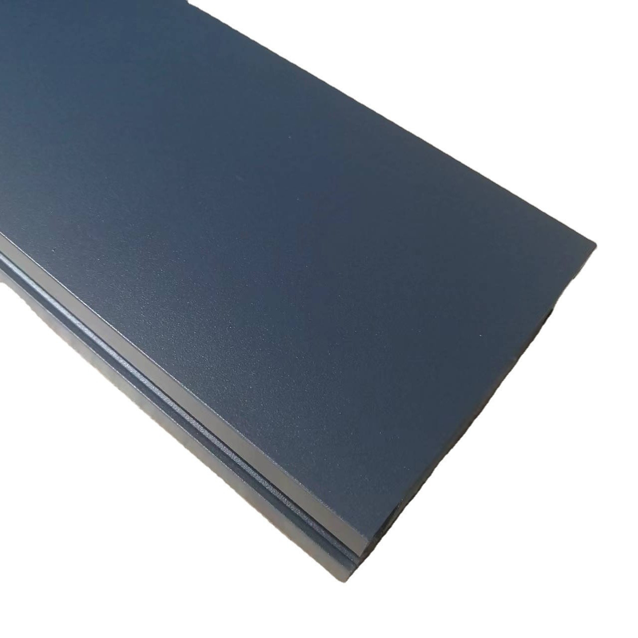 Buy cheap Powder Coated Aluminium Extruded Profiles 6.0m Length Sand Blasted Grey For from wholesalers