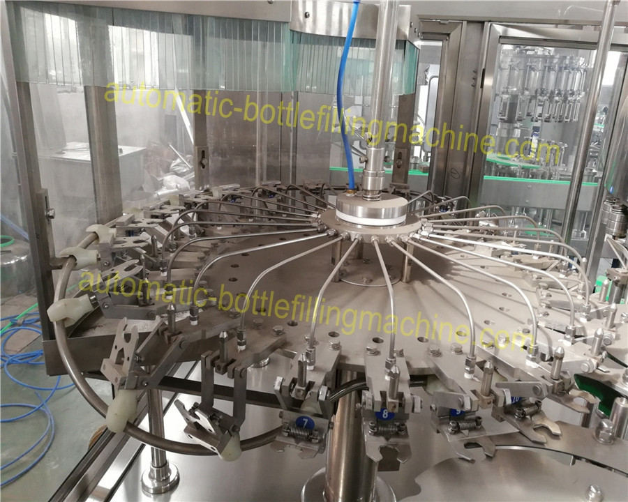 China Plastic Bottle Liquid Filling Machine , Auto Sealing Industrial Bottle Filling Machine wholesale