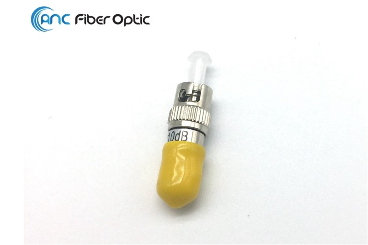 China Male Female ST Fixed Optical Attenuator Single Mode 2dB 5dB 10dB 20dB Plug Type wholesale
