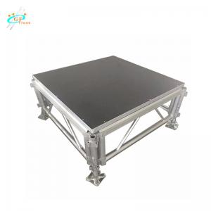 China DJ Concert Wedding Light Aluminum Stage Platform With Adjustable Legs wholesale