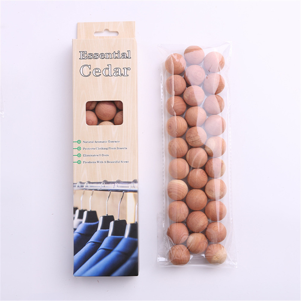 China Natural fresh red cedar wood balls moth balls wholesale
