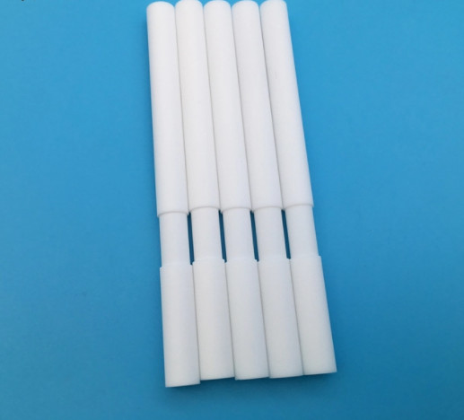 China Micro Crystal Sitall Macor Ceramic Tube Pipe Ferrule Sleeve Drilling Lathe Proceeding wholesale