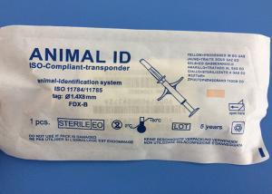China Professional Mini Animal ID Microchip With Disposable Syringe , ISO Approved wholesale