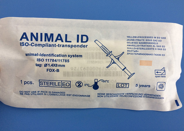 Buy cheap Professional Mini Animal ID Microchip With Disposable Syringe , ISO Approved from wholesalers