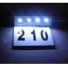 Buy cheap 4LED Wall Hanging Stainless Steel House Number Door Solar Powered Outdoor LED from wholesalers