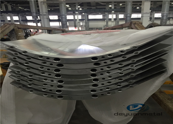 China Machined Cnc Aluminum Parts Aluminium Alloy Profile Natural Color wholesale