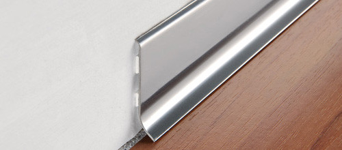 China Clearing Easy 1.8m Stainless Steel Skirting Board Metal Texture Skirting Line wholesale