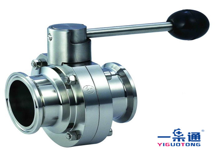 China Water Oil Gas Double Flange Butterfly Valve Material Of Stainless Steel wholesale