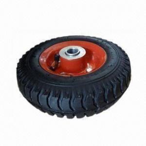 China 2.50-4 Rubber Wheel, Ideal for Hand Truck, Tools Carts and Trolleys wholesale