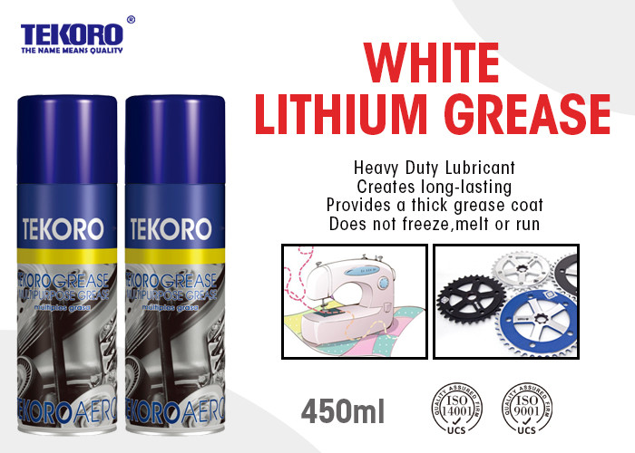 China White Lithium Grease Spray / Spray Grease Lubricant For Light Duty Applications wholesale