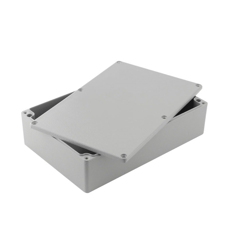 China 222x145x55mm Waterproof Metal Junction Box With Screws wholesale