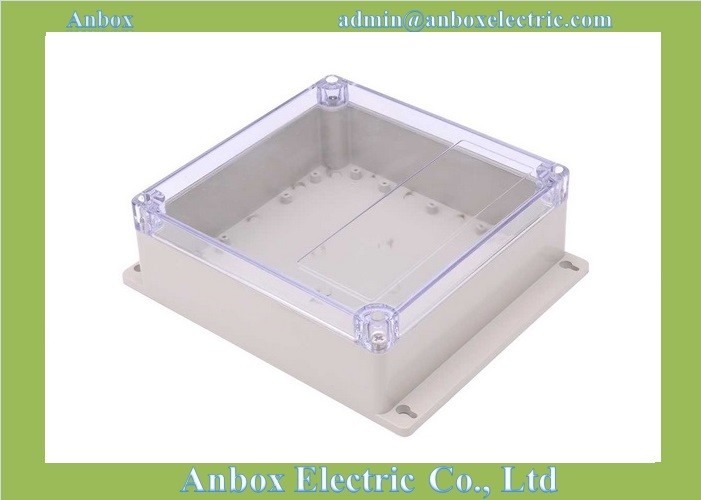 China 192*188*70mm wall mount electrical outlet plastic enclosure IP65 plastic box clear wholesale