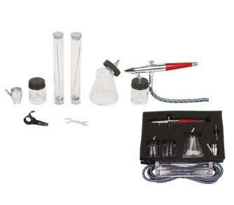 China AB-168 Double Action Airbrush Set , Fabric Airbrush Kit For Miniature Painting wholesale