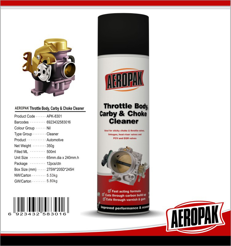 Buy cheap Aeropak 500ml car carb choke Carburetor Cleaner Spray from wholesalers