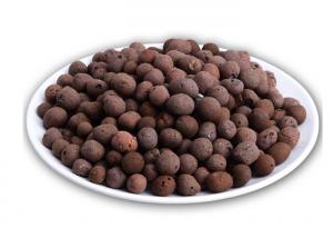 China Brown Color Hydroponic Clay Pebbles Wear Resistant Strong Pollutant Carrying Capacity wholesale