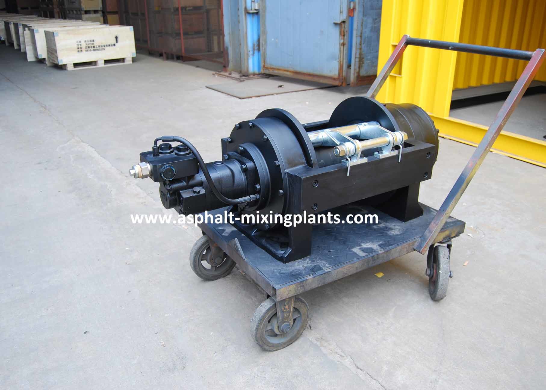 China 20 ton hydraulic winch with wire rope for truck planetary gear effort efficient factory direct wholesale