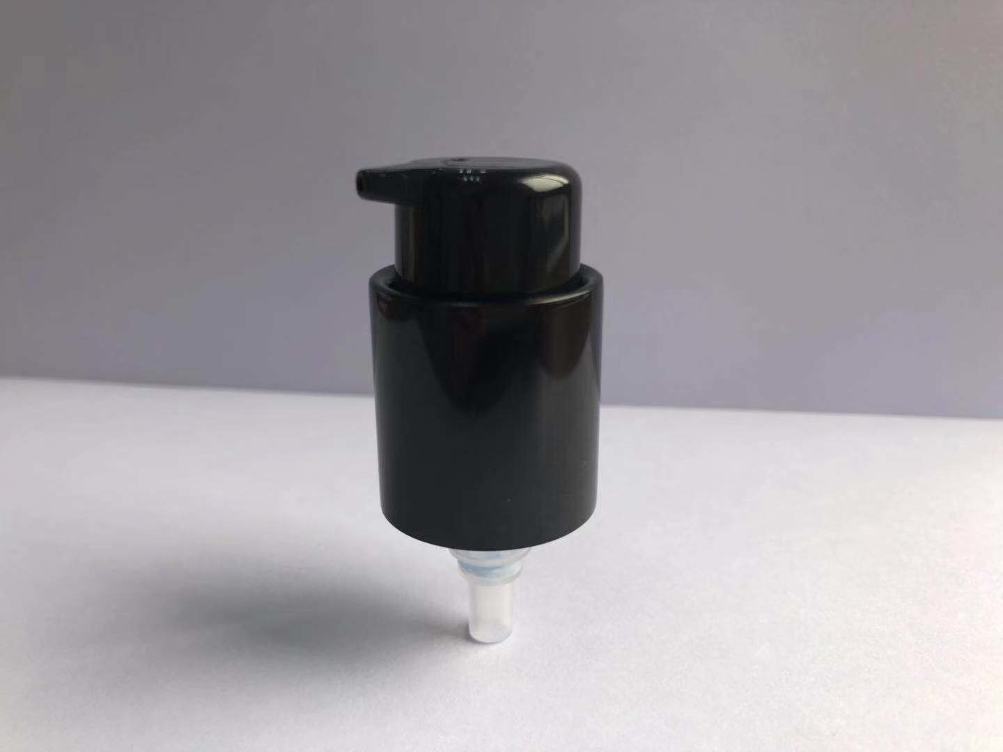 All Black Cosmetic Pump Dispenser 24/415 Cosmetic Packaging Lotion Dispenser Pump