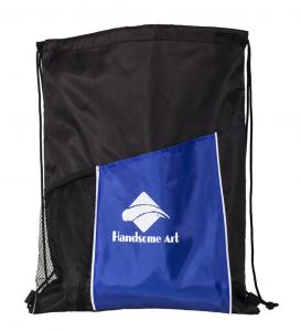 China 210d Polyester Drawstring Shopping Bag with Low Price-HAD14021 wholesale