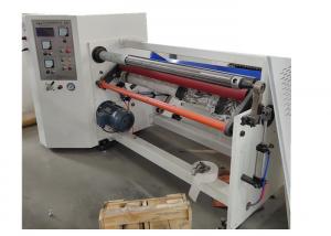 China Single Shaft Adhesive Paper Jumbo Roll Rewinding Machine wholesale