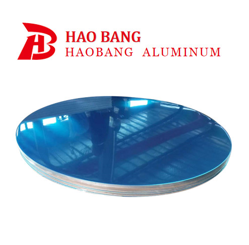 China 5005 5052 Aluminum Circle Discs Round Plate 200mm 300mm Semi Hard Wafer wholesale