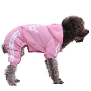 China Fashionable Color Pet Clothes Dog T Shirt Multi Size Winter Outfit  XXL wholesale