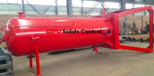 China Solids control mud gas separator poor boy at oilfield for sale wholesale