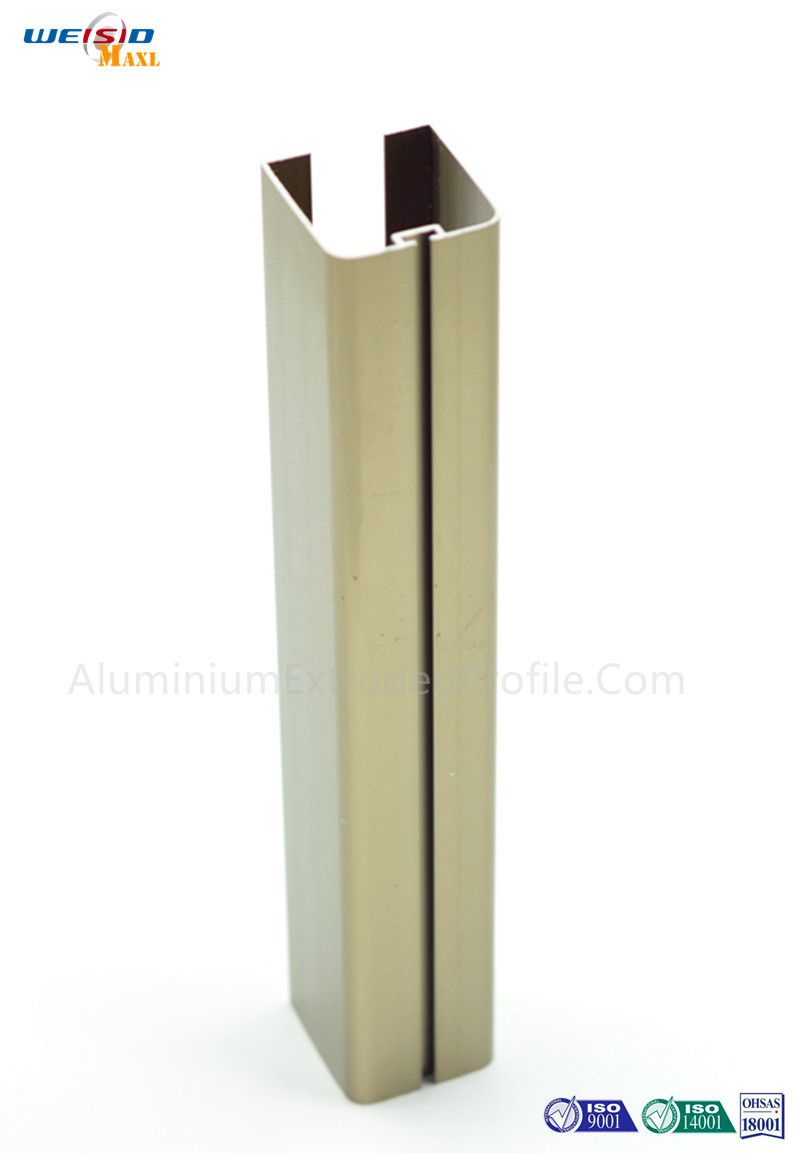 China Casement / Sliding Aluminum Window Profile 6063 T5 Anodized Surface wholesale